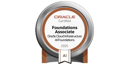 Oracle Cloud Infrastructure 2025 Certified AI Foundations Associate